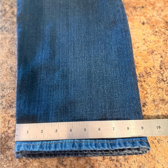 Signature Gold by Levi Strauss Blue Mens Straight Leg Jeans Tag Size 42x30 - Picture 10 of 11